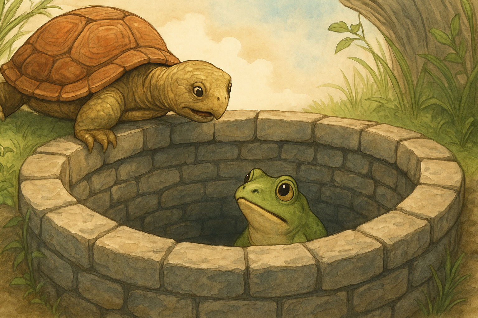 井底之蛙 - The Frog in the Well