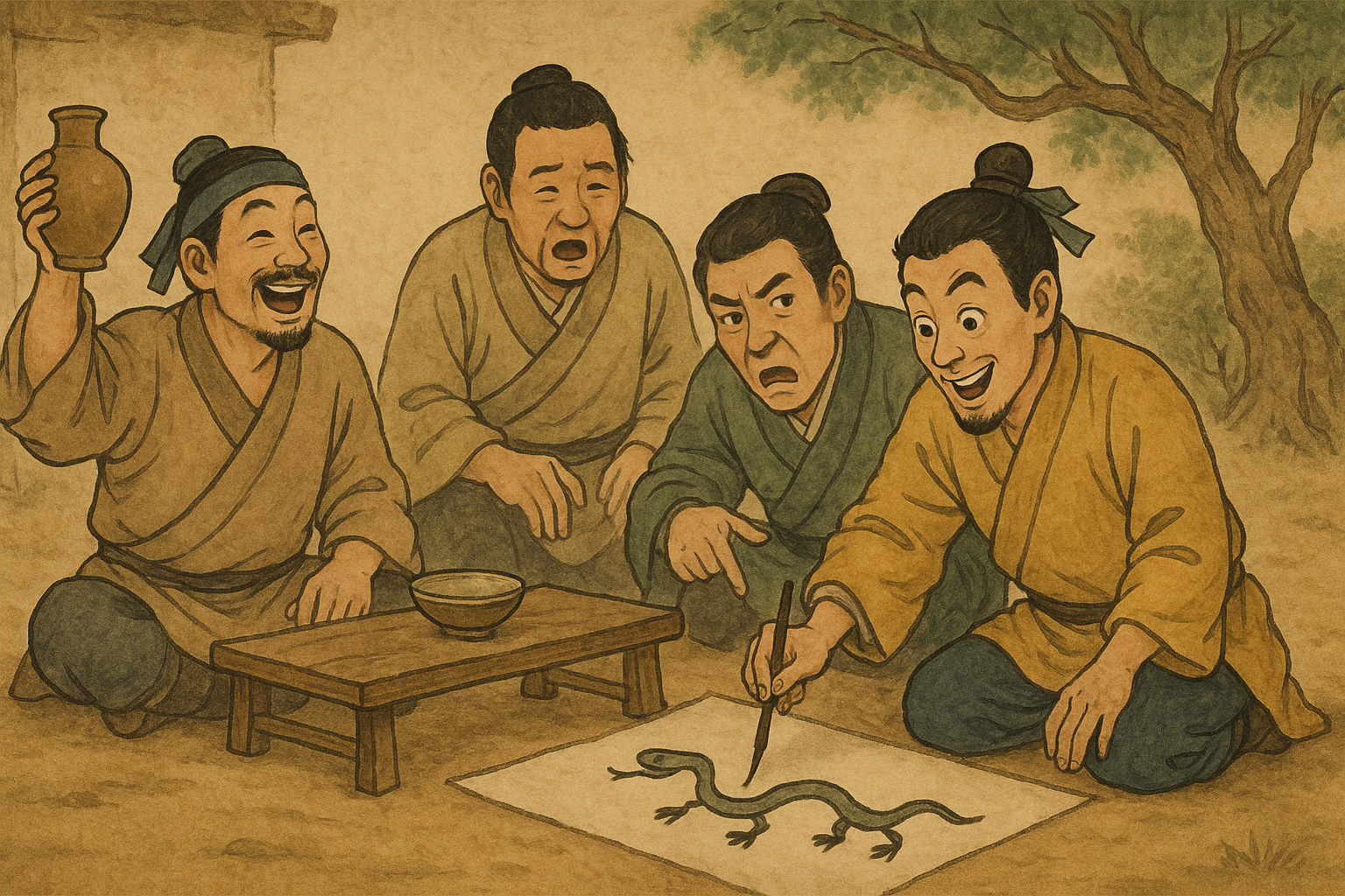 画蛇添足 - Adding Feet to a Snake